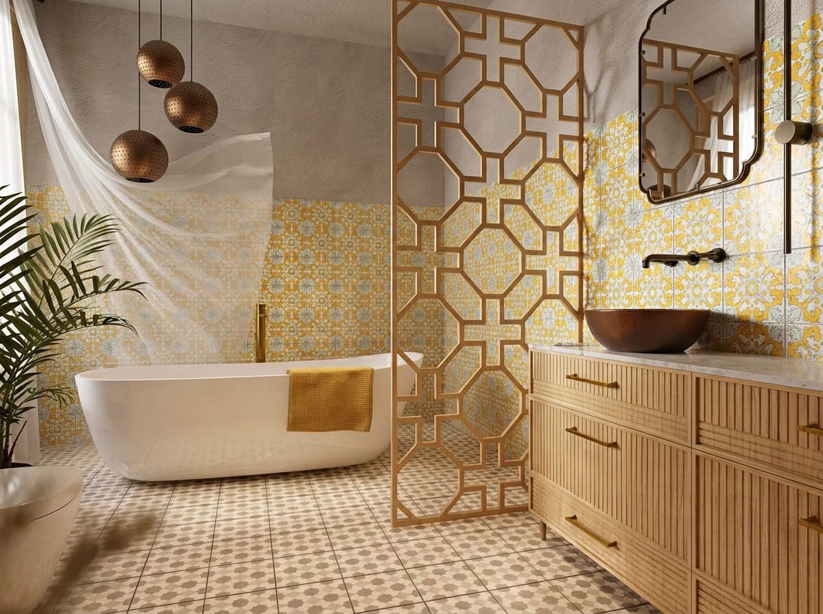 Salle de bain premium à Marrakech